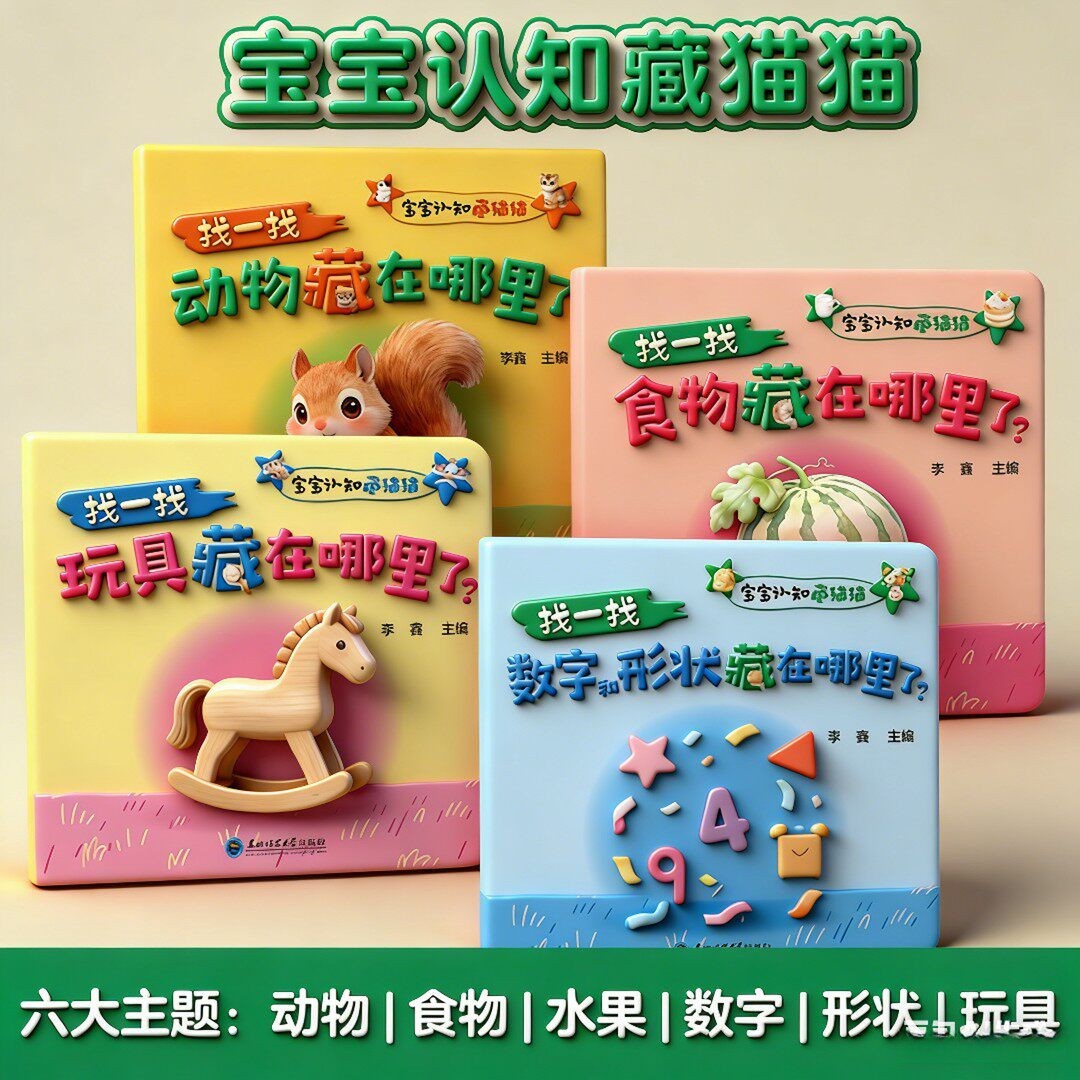 Baby Food Age - Cognition du bébé, Chat caché, Éveil