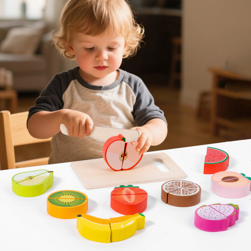 Baby Food Under 1 Year - Jouet de cuisine en bois, Simulation