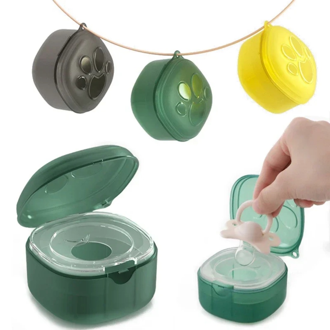 Baby Food Pacifier - Boîte à sucette en Silicone de