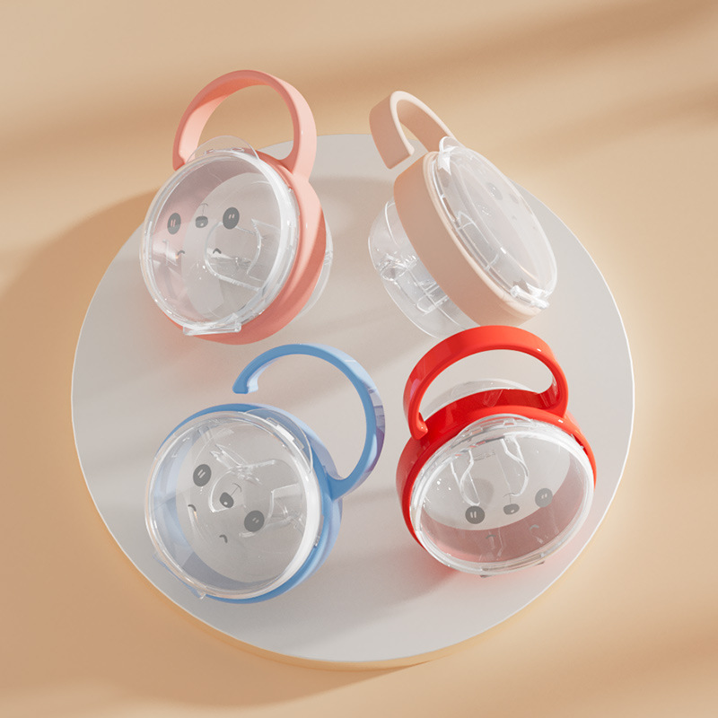 Baby Food Pacifier - Étui transparent anti-poussière pour sucette pour