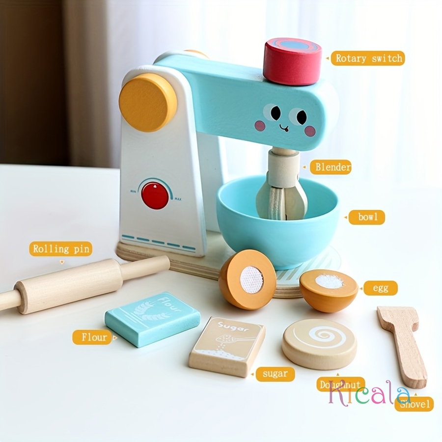 Cuisine en bois semblant jouer - Baby Food Under 1 Year avis et prix