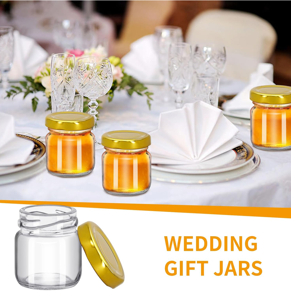 Mini pots à miel ronds transpa - Baby Food Jars Glass avis et prix