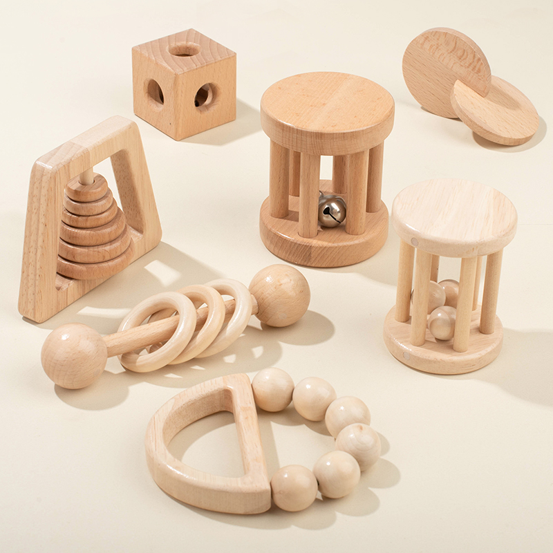 Jouets en bois Montessori, ens - Baby Food Under 1 Year avis et prix