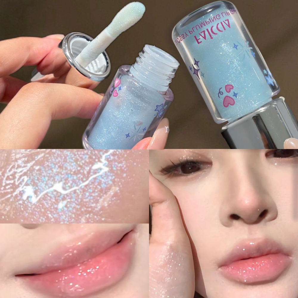 Gloss à lèvres bleu ciel scint - Baby Food Oil avis et prix